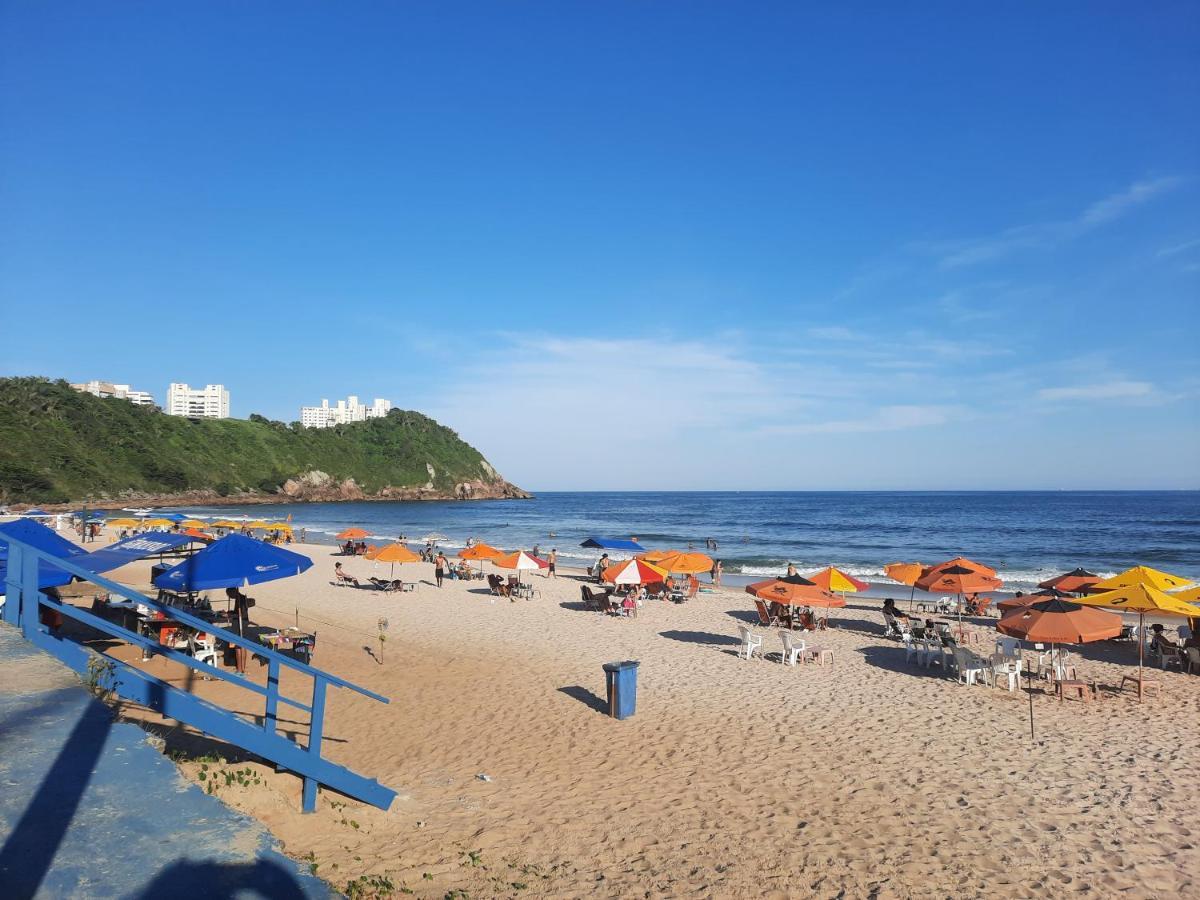 Apto Na Praia Do Tombo A 100M Guarujá Esterno foto